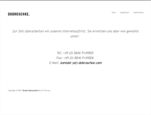 Tablet Screenshot of dobroschke.com